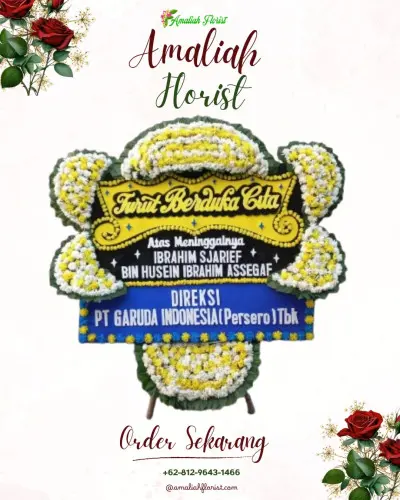 Papan Bunga Duka di Cipayung Jaya